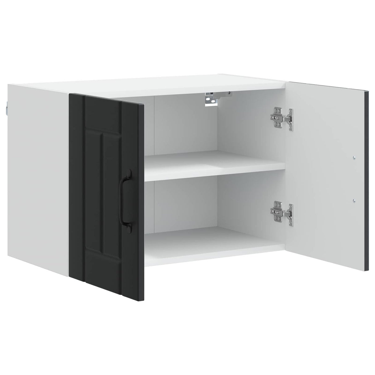 Wall Cabinet LUCCA 2 pcs Black 60 x 31 x 40 cm Engineered Wood