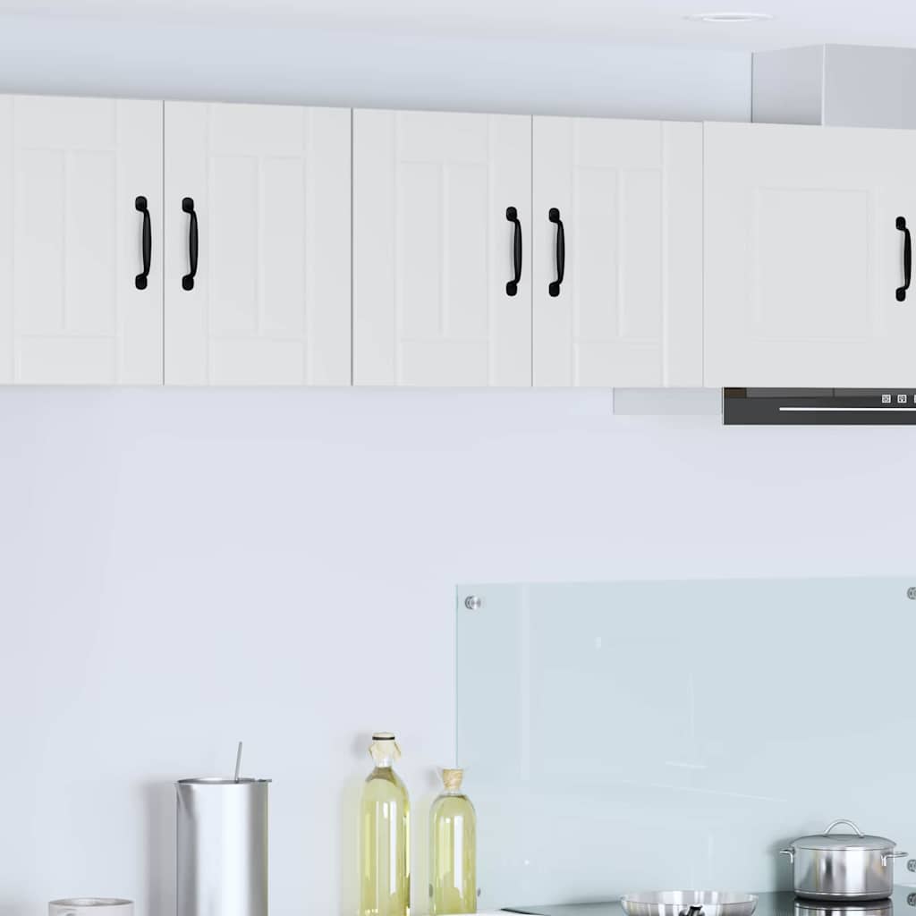 Kitchen Wall Cabinet with Door High gloss white 60 x 31 x 40 cm