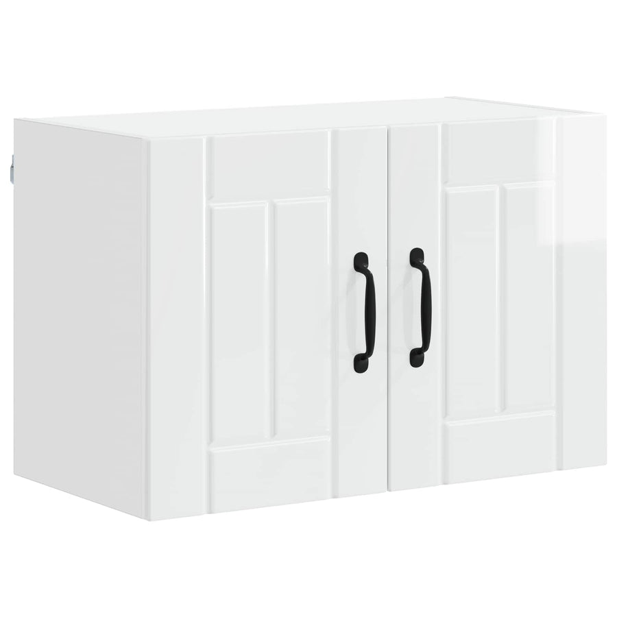 Wall Cabinet LUCCA High Gloss White 60 x 31 x 40 cm