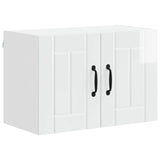 Wall Cabinet LUCCA 2 pcs High Gloss White 60 x 31 x 40 cm - 45-Degree Angle