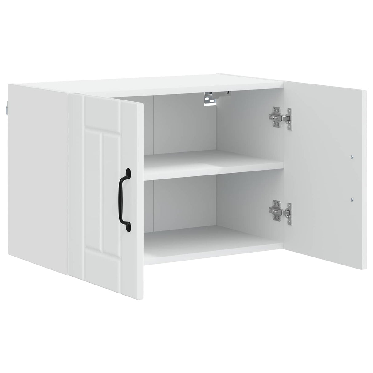 Wall Cabinet LUCCA 2 pcs High Gloss White 60 x 31 x 40 cm