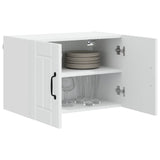 Wall Cabinet LUCCA 2 pcs High Gloss White 60 x 31 x 40 cm