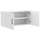 Wall Cabinet LUCCA White 80 x 31 x 40 cm Engineered Wood