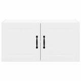 Kitchen Wall Cabinet White 80 x 31 x 40 cm Engineered Wood - Rear View