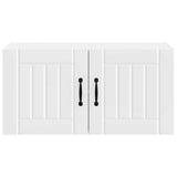 Wall Cabinet LUCCA White 80 x 31 x 40 cm Engineered Wood