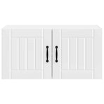 Wall Cabinet LUCCA White 80 x 31 x 40 cm Engineered Wood