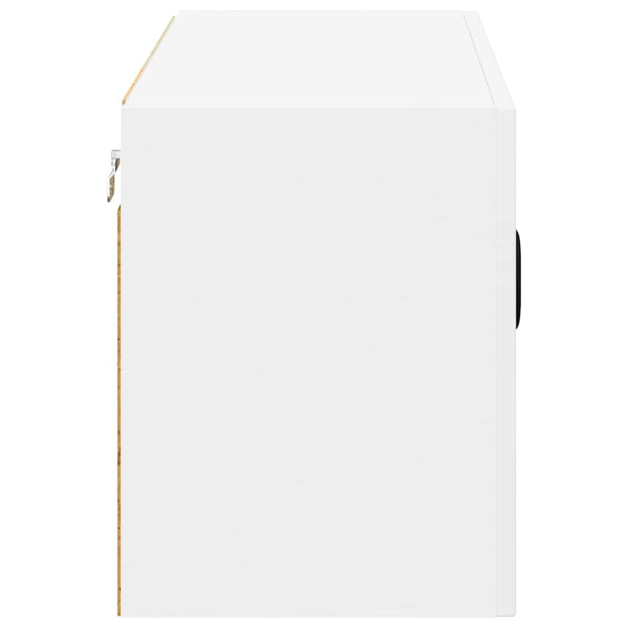 Wall Cabinet LUCCA White 80 x 31 x 40 cm Engineered Wood