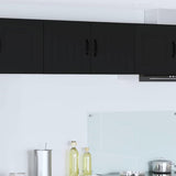 Kitchen Wall Cabinet Black 80 x 31 x 40 cm Engineered Wood
