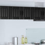 Wall Cabinet LUCCA Black 80 x 31 x 40 cm Engineered Wood