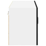 Wall Cabinet LUCCA Black 80 x 31 x 40 cm Engineered Wood