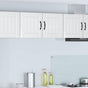 Wall Cabinet LUCCA High Gloss White 80 x 31 x 40 cm
