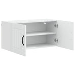 Wall Cabinet LUCCA High Gloss White 80 x 31 x 40 cm