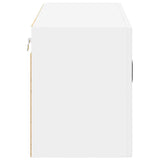 Kitchen Wall Cabinet White 80 x 31 x 40 cm Engineered Wood - Close-Up Angle