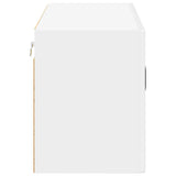 Kitchen Wall Cabinet High Gloss White 80 x 31 x 40 cm - Close-Up Angle