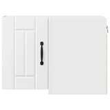 Wall Corner Cabinet LUCCA White 57 x 57 x 40 cm Engineered Wood