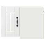 Wall Corner Cabinet LUCCA White 57 x 57 x 40 cm Engineered Wood