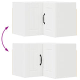 Kitchen Wall Cabinet White 57 x 57 x 40 cm Engineered Wood - Extra Image