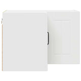 Kitchen Wall Cabinet White 57 x 57 x 40 cm Engineered Wood - Close-Up Angle