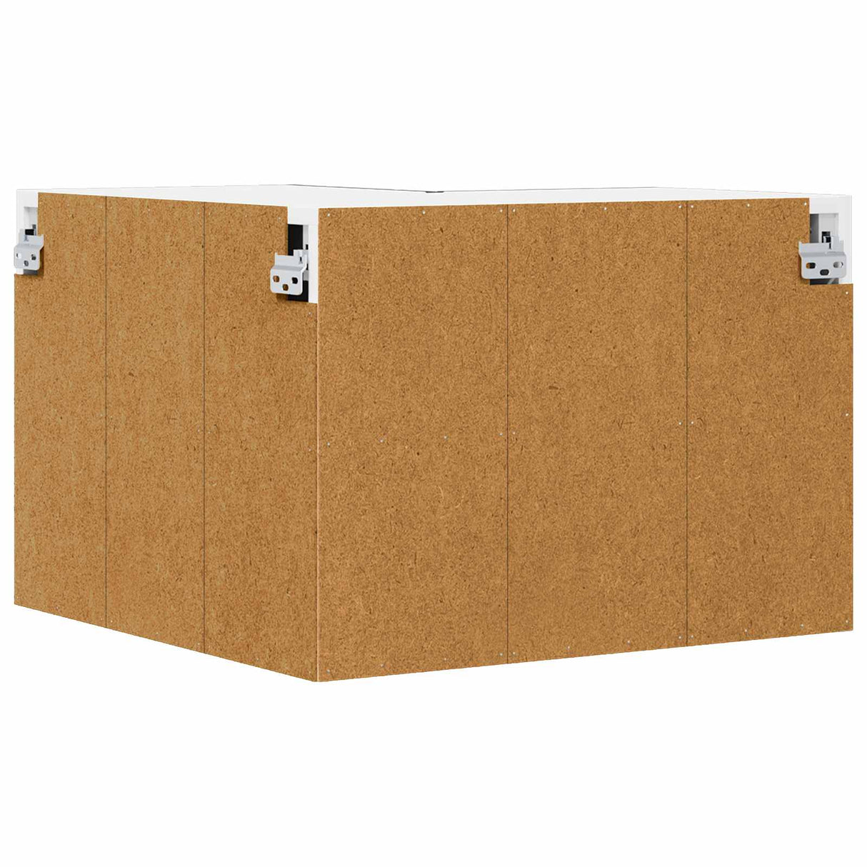 Wall Corner Cabinet LUCCA Black 57 x 57 x 40 cm Engineered Wood