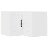 Kitchen Wall Cabinet High Gloss White 57 x 57 x 40 cm - Front View