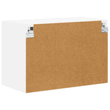 Wall Glass Cabinet LUCCA 2 pcs White 60 x 31 x 40 cm - Extra Image