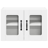 Kitchen Wall Cabinet with Shelf 2 pcs White 60 x 31 x 40 cm - Close-Up Angle