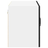 Kitchen Wall Cabinet Black 60 x 31 x 40 cm Engineered Wood - Close-Up Angle