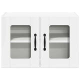 Kitchen Wall Cabinet 2 pcs High Gloss White 60 x 31 x 40 cm - Close-Up Angle