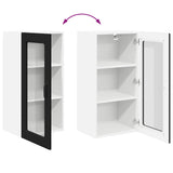 Kitchen Wall Cabinet Black 40 x 31 x 80 cm Engineered Wood - Extra Image