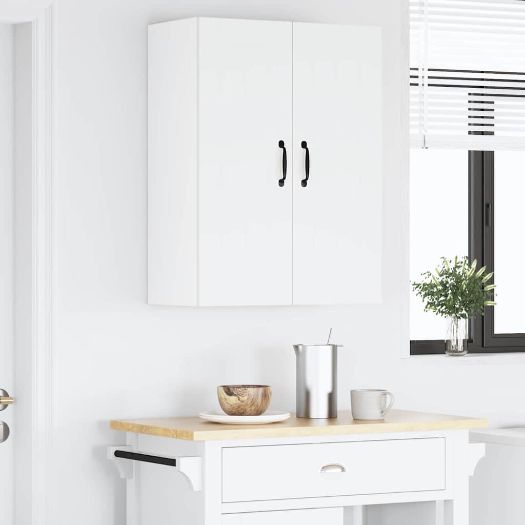 Kitchen Wall Cabinet White 30 x 31 x 80 cm Engineered Wood