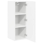 Wall Cabinet LUCCA White 30 x 31 x 80 cm Engineered Wood