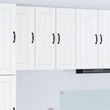 Wall Cabinet LUCCA 2 pcs White 30 x 31 x 80 cm Engineered Wood