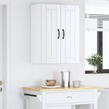 Wall Cabinet LUCCA 2 pcs White 30 x 31 x 80 cm Engineered Wood - Top-Down View