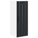 Wall Cabinet LUCCA Black 30 x 31 x 80 cm Engineered Wood