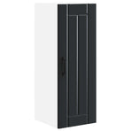 Wall Cabinet LUCCA Black 30 x 31 x 80 cm Engineered Wood