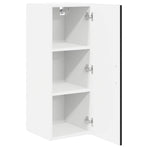 Wall Cabinet LUCCA Black 30 x 31 x 80 cm Engineered Wood