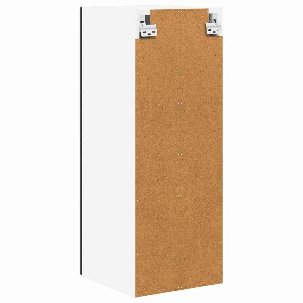 Wall Cabinet LUCCA Black 30 x 31 x 80 cm Engineered Wood