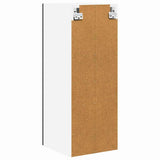 Wall Cabinet LUCCA Black 30 x 31 x 80 cm Engineered Wood