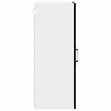 Kitchen Wall Cabinet with Shelf 2 pcs Black 30 x 31 x 80 cm - Low Angle