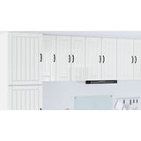 Wall Cabinet LUCCA High Gloss White 30 x 31 x 80 cm - Extra Image