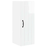 Wall Cabinet LUCCA High Gloss White 30 x 31 x 80 cm - Front View