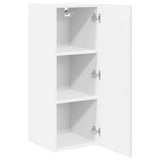 Kitchen Wall Cabinet High Gloss White 30 x 31 x 80 cm - 45-Degree Angle
