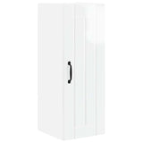 Wall Cabinet LUCCA 2 pcs High Gloss White 30 x 31 x 80 cm - 45-Degree Angle