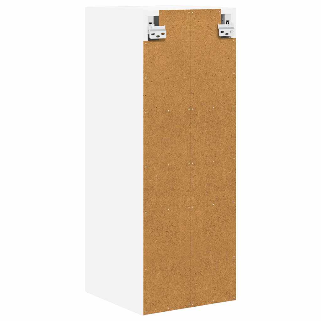 Wall Cabinet LUCCA 2 pcs High Gloss White 30 x 31 x 80 cm