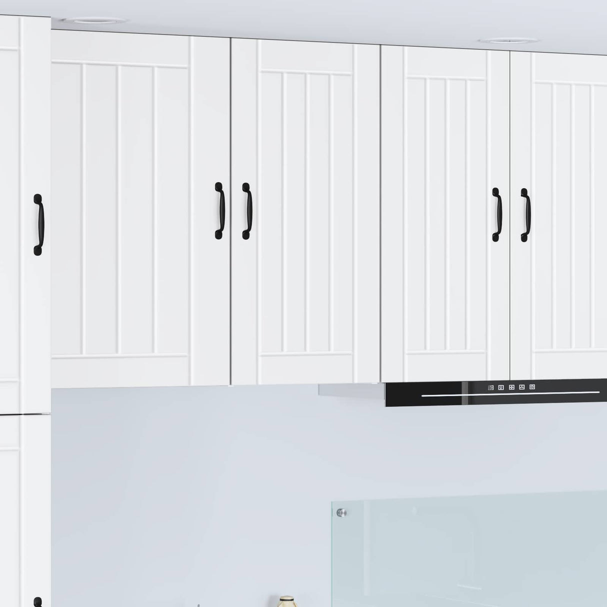 Wall Cabinet LUCCA White 40 x 31 x 80 cm Engineered Wood