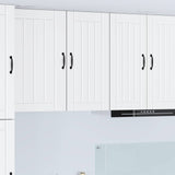 Wall Cabinet LUCCA White 40 x 31 x 80 cm Engineered Wood