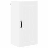 Kitchen Wall Cabinet White 40 x 31 x 80 cm Engineered Wood - Front View