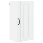 Wall Cabinet LUCCA White 40 x 31 x 80 cm Engineered Wood