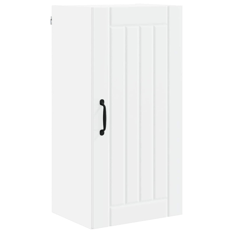 Wall Cabinet LUCCA White 40 x 31 x 80 cm Engineered Wood
