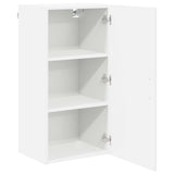 Wall Cabinet LUCCA White 40 x 31 x 80 cm Engineered Wood - 45-Degree Angle